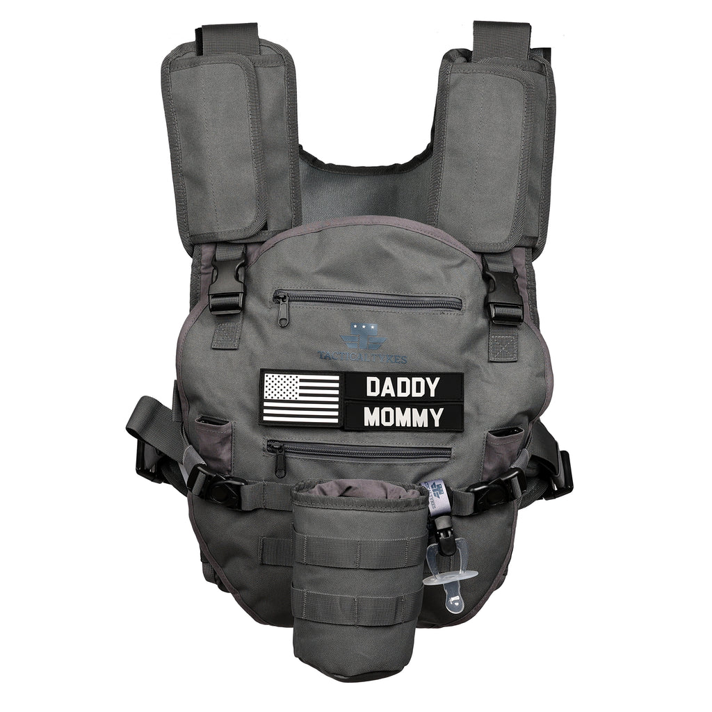 Tactical Dad Baby Baby Holder Vest Bulletproof Vest Dad Baby