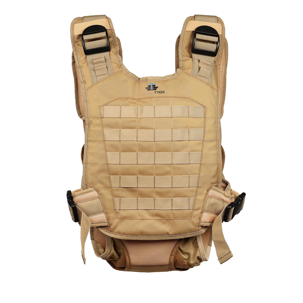 Tactical Tykes Baby Carrier with Molle Straps & Sunshade